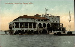 The Detroit Yacht Club Postcard