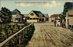 The Old Plank Road Postcard