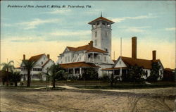 Residence of Hon. Joseph C. Sibley St. Petersburg, FL Postcard Postcard