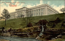 New Cuyahoga County Court House Cleveland, OH Postcard Postcard