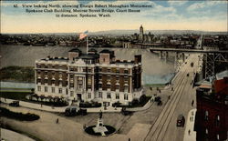 Spokane Club Building Postcard