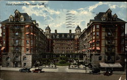 Hotel Portland Oregon Postcard Postcard