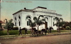 Free Public Library Postcard