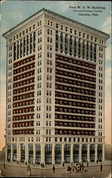 New W.O.W Building Postcard