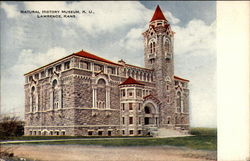 Natural History Museum, K. U Lawrence, KS Postcard Postcard