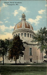 Chapel, Naval Academy Annapolis, MD Postcard Postcard