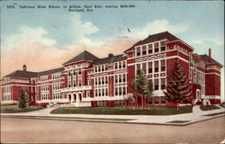 Jefferson High School Postcard