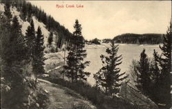 Rock Creek Lake Goldcreek, MT Postcard Postcard