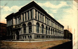 Public Library Postcard