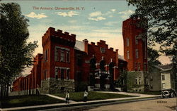 The Armory Gloversville, NY Postcard Postcard