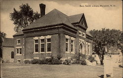 Benj. Smith Library Meredith, NH Postcard Postcard