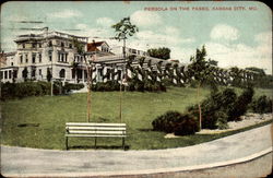 Pergola on the Paseo Postcard