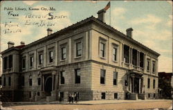 Public Library Postcard