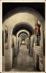 Cloistered Walk - Glenwood Mission Inn Postcard