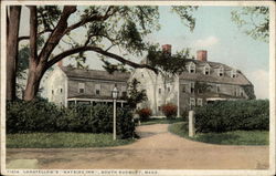 Longfellow's "Wayside Inn" Sudbury, MA Postcard Postcard