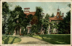 "Sunnyside" Home of Washington Irving Postcard