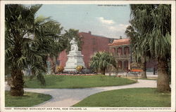 Margaret Monument and Park Postcard