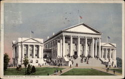 State Capitol Richmond, VA Postcard Postcard