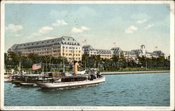 The Royal Poinciana, From Lake Worth Postcard