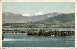 Mt. Washintong from Lake Winnipesaukee Postcard