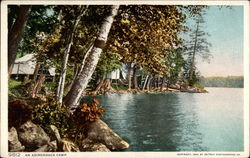 An Adirondack Camp Postcard