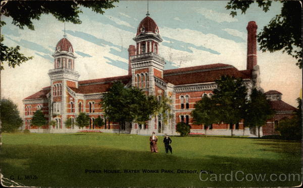 Power House, Water Works Park Detroit Michigan