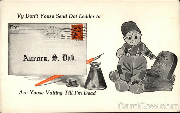 Vaiting For Dot Ledder Aurora South Dakota