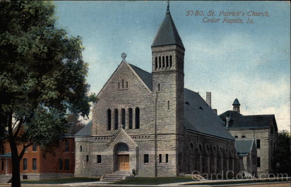 St. Patrick's Church Cedar Rapids Iowa