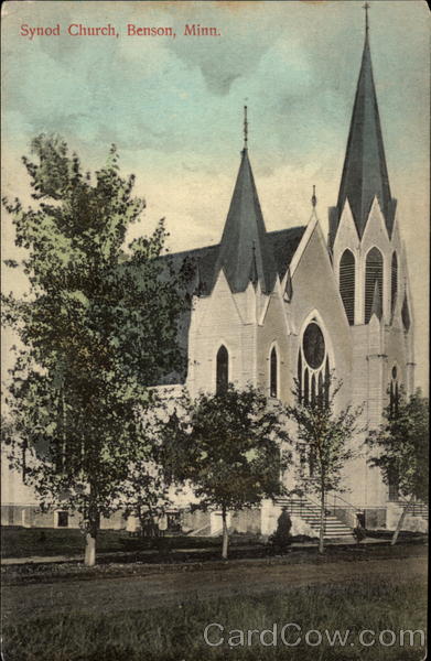 Synod Church Benson Minnesota