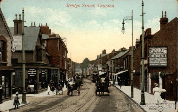 Bridge Street, Taunton Somerset England