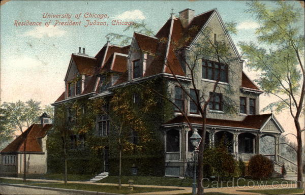 University of Chicago, Residence of President Judson Illinois
