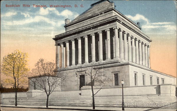 Scottish Rite Temple Washington District of Columbia