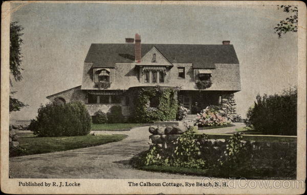 The Calhoun Cottage Rye Beach New Hampshire