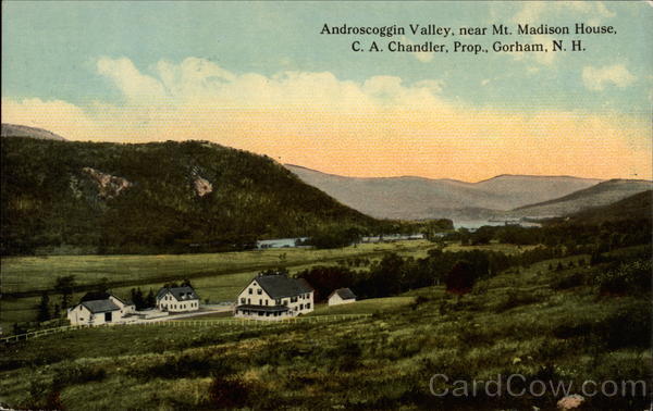 Androscoggin Valley, near Mt. Madison House Gorham New Hampshire