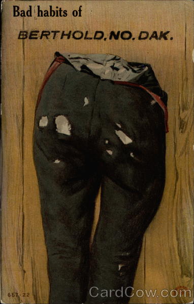 Bad Habits of Berthold, No. Dak North Dakota