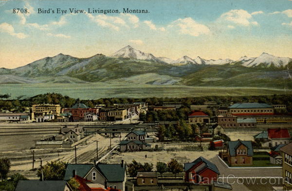 Bird's Eye View, Livingston, Montana