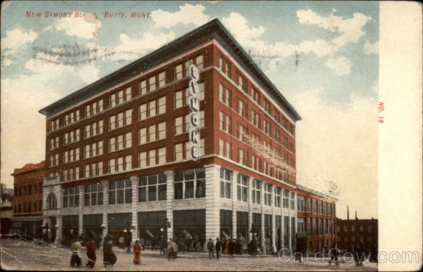 New Symons Building Butte Montana