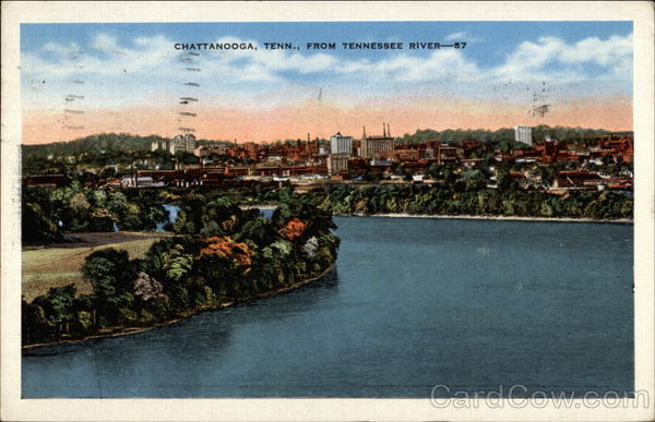 Chattanooga, Tenn., from Tennessee River