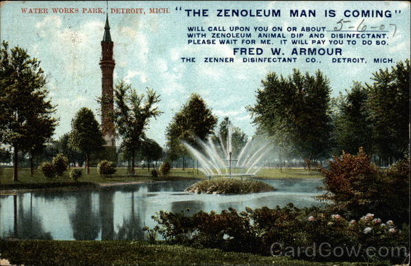 Water Works Park Detroit Michigan