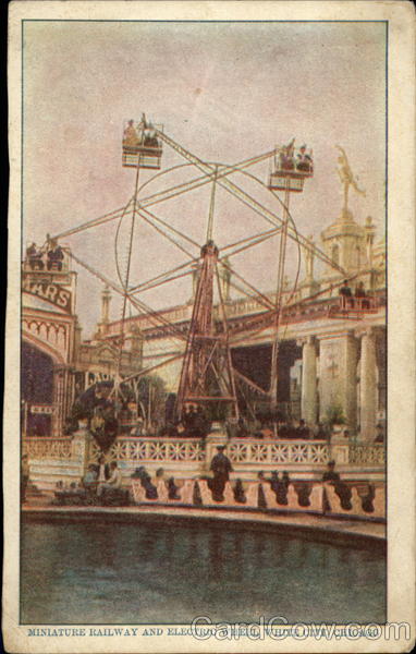 Miniature Railway and Electric Wheel, White City Chicago Illinois