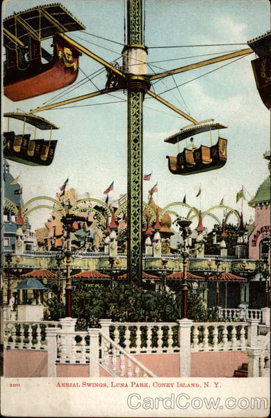 Aerial Swings, Luna Park Coney Island New York