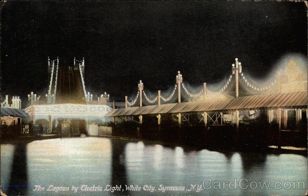 The Lagoon by Electric LIght, White City Syracuse New York