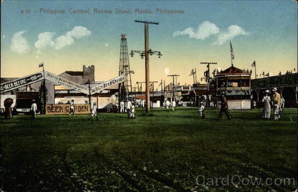 Philippine Carnival, Review Stand Manila Philippines
