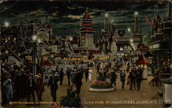 Luna Park by Night New York