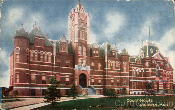 Court House Winnipeg MB Canada Manitoba