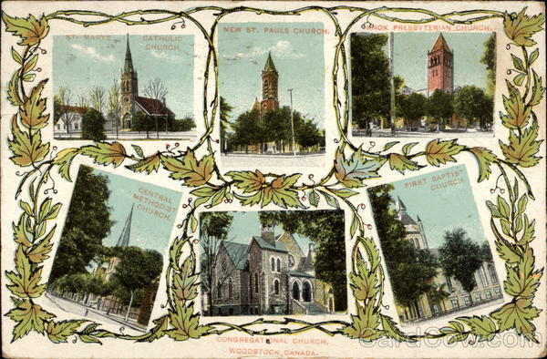 Canadian Churches Woodstock ON Canada Ontario