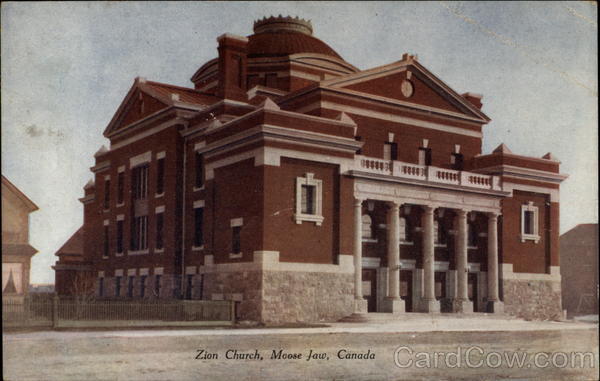 Zion Church, Moose Jaw, Canada Misc. Canada