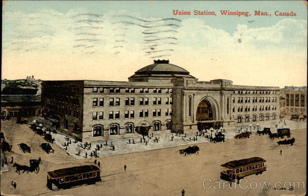 Union Station Winnipeg MB Canada Manitoba