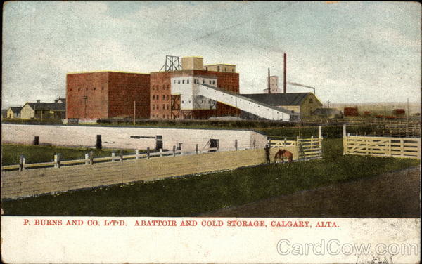 P. Burns and Co. Ltd Calgary AB Canada Alberta