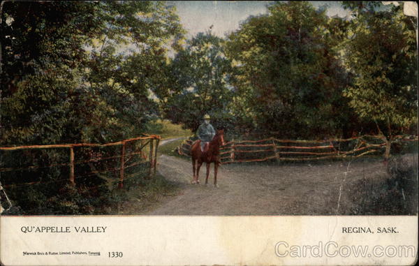Qu'appelle Valley Regina SK Canada Saskatchewan